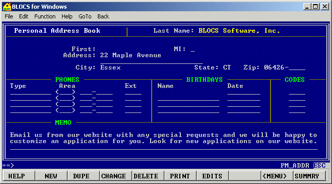 BLOCS Home Manager 3.0.4.2. Screenshots reviewed in Miscellaneous category of Home & Education directory
